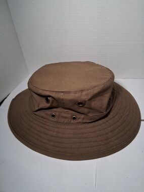 Tilly's Brown Cotton Bucket Hat for Men